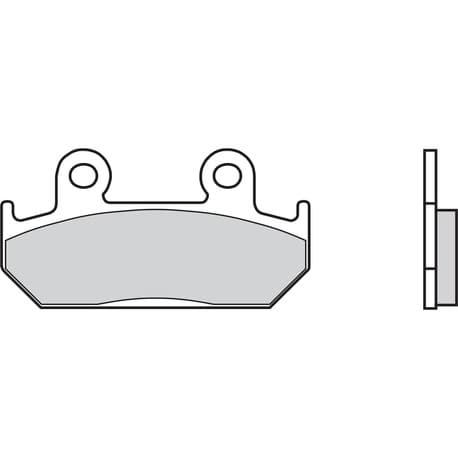 Brembo Brakepads Sintered Front Road 07HO21SA — bilde 1