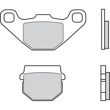 Brembo Brakepads Carbon-Ceramic 07KA0717 — bilde 1