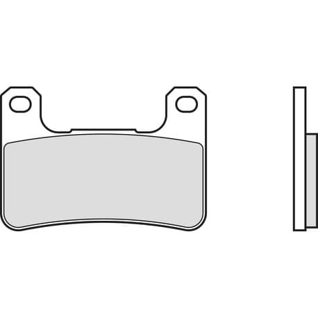 Brembo Brakepads Carbon-Ceramic Racing Front 07SU27RC — bilde 1