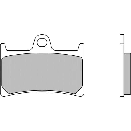 Brembo Brakepads Carbon-Ceramic Racing Front 07YA23RC — bilde 1