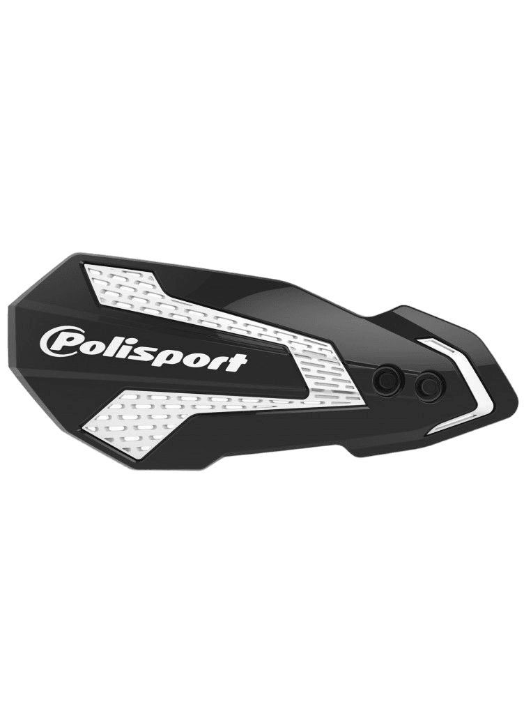 Polisport MX Flow håndbeskyttere Honda CRF450R/RX 2021+ Sort/Hvit
