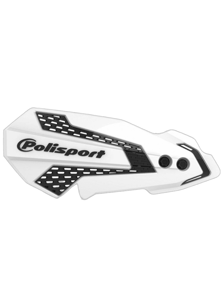 Polisport MX Flow håndbeskyttere Honda CRF450R/RX 2021+ Hvit/Sort