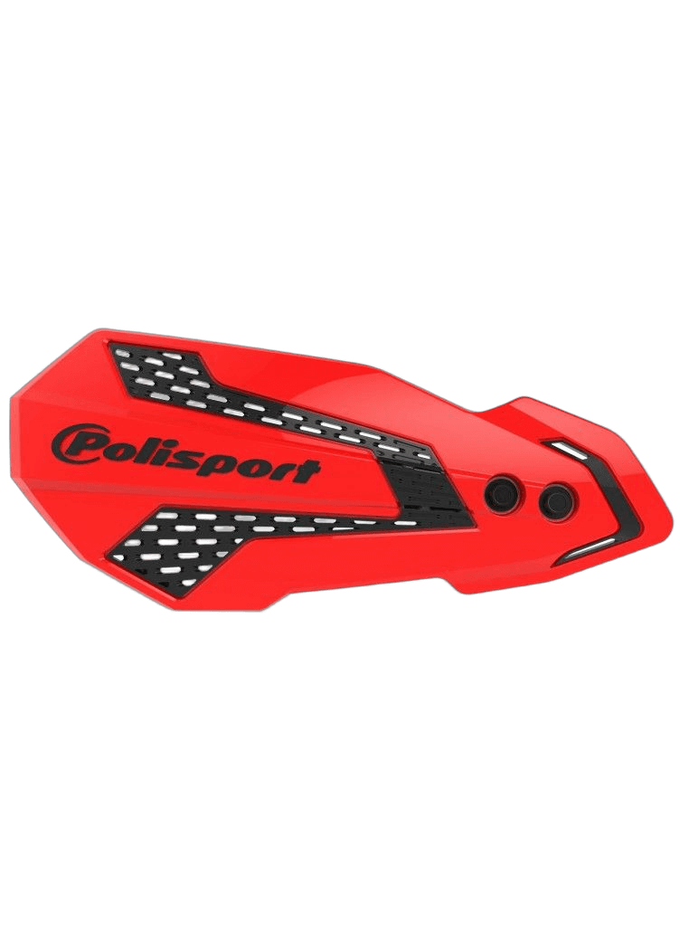 Polisport MX Flow håndbeskyttere Honda CRF450R/RX 2021+ Rød/Sort