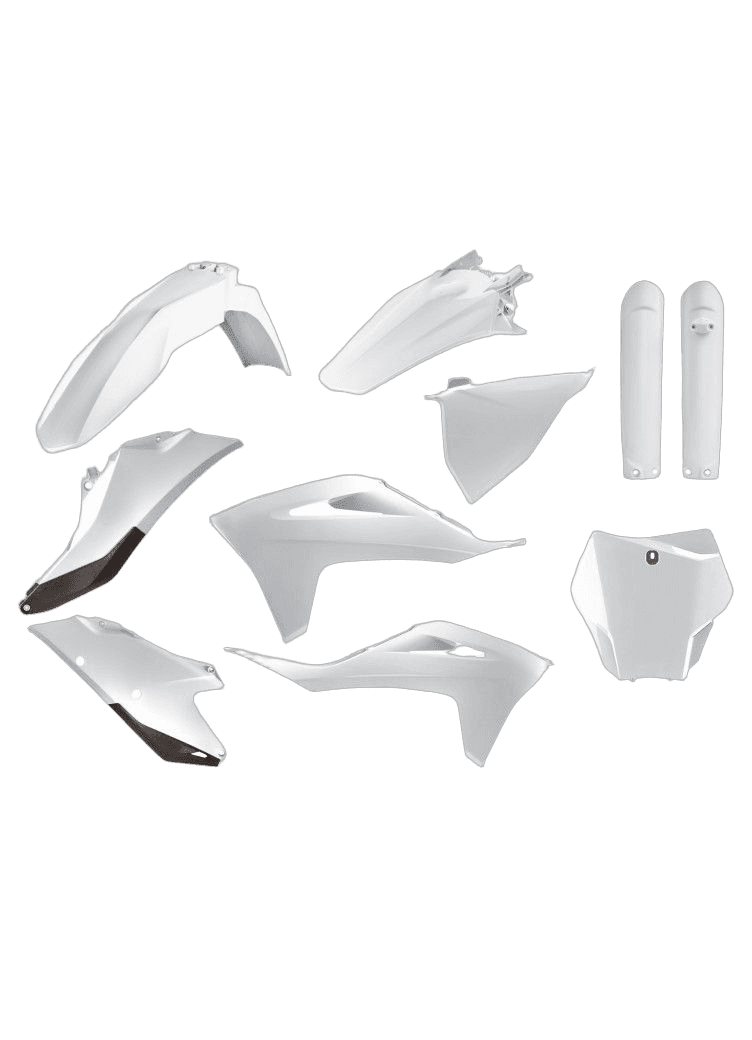 Polisport Full MX Kit GAS GAS MC/MC-F 2021-2023 Hvit