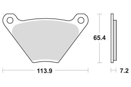 Sbs Brakepads Carbon Tech