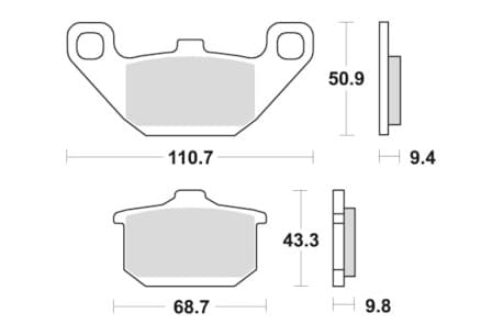 Sbs Brakepads Ceramic