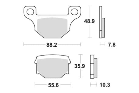 Sbs Brakepads Ceramic