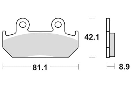 Sbs Brakepads Sintered