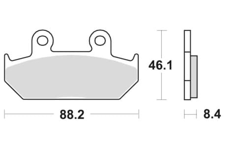 Sbs Brakepads Sintered