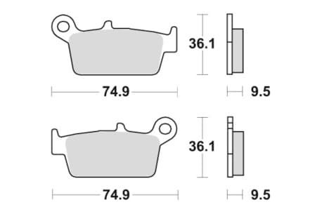 Sbs Brakepads Ceramic