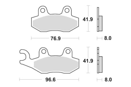 Sbs Brakepads Ceramic