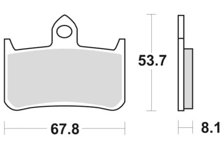 Sbs Brakepads Dual Carbon