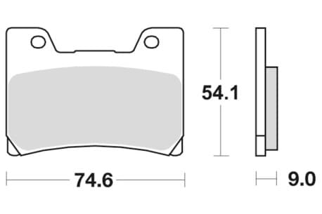 Sbs Brakepads Sintered