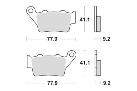 Sbs Brakepads Sintered Offroad