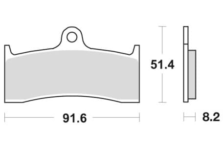 Sbs Brakepads Sintered