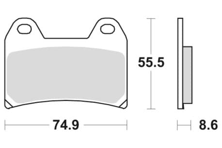Sbs Brakepads Ceramic