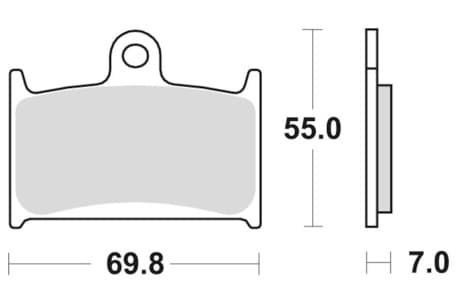 Sbs Brakepads Sintered