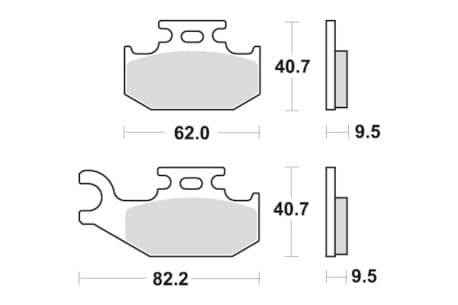 Sbs Brakepads Sintered Offroad
