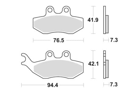 Sbs Brakepads Ceramic