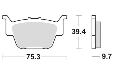 Sbs Brakepads Sintered Offroad
