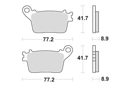 Sbs Brakepads Ceramic