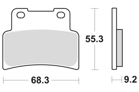 Sbs Brakepads Ceramic