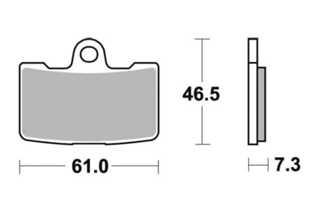 Sbs Brakepads Sintered