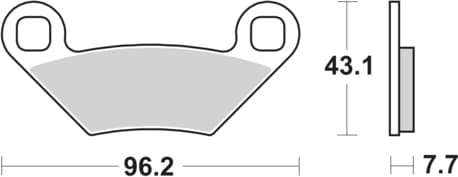 Sbs Brakepads Racing Sintered