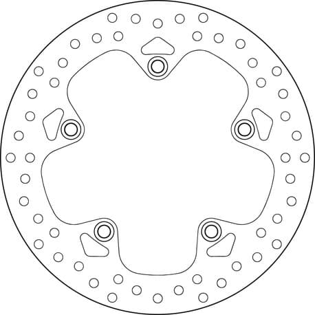 Brembo Serie Oro brakedisc 68B407G9 — bilde 1