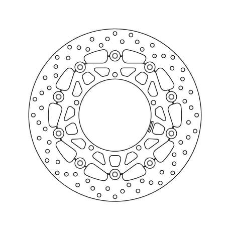 Brembo Serie Oro brakedisc floating 78B40871 — bilde 1