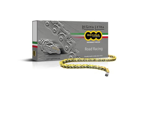 Regina 520 ORAW2-124 MotoGP O-ring-kjede + Rivet(2pcs)