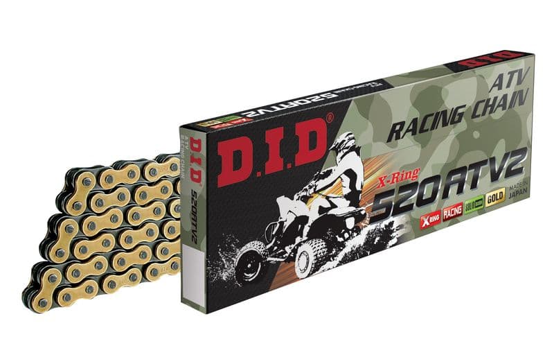 D.I.D 520ATV2 G&B kjede + låselenke (FJ)