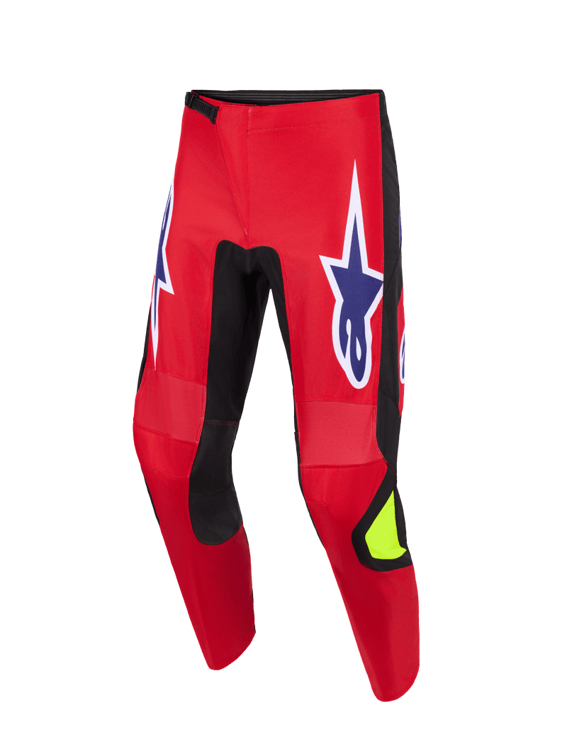 Alpinestars Fluid Grid crossbukse Rød/Svart/Lilla