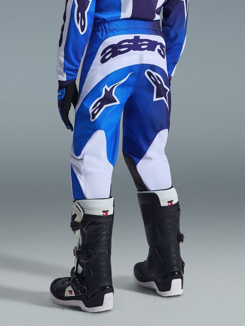Alpinestars Youth Fluid Portl junior crossbukse UCLA-blå/Hvit