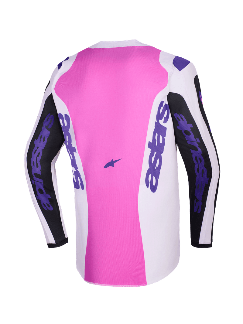 Alpinestars Fluid Grid crosstrøye Svart/Grå/Lilla
