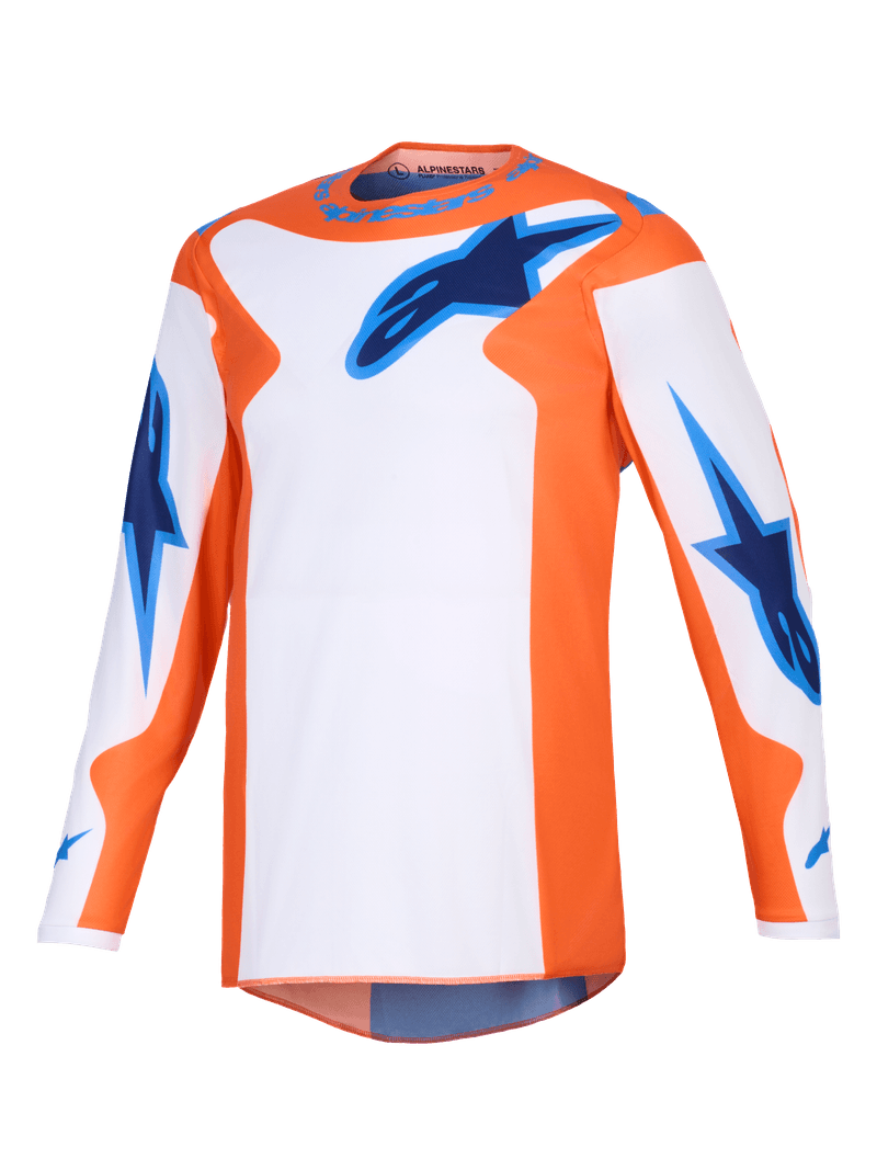 Alpinestars Fluid Grid crosstrøye Oransje/UCLA-blå