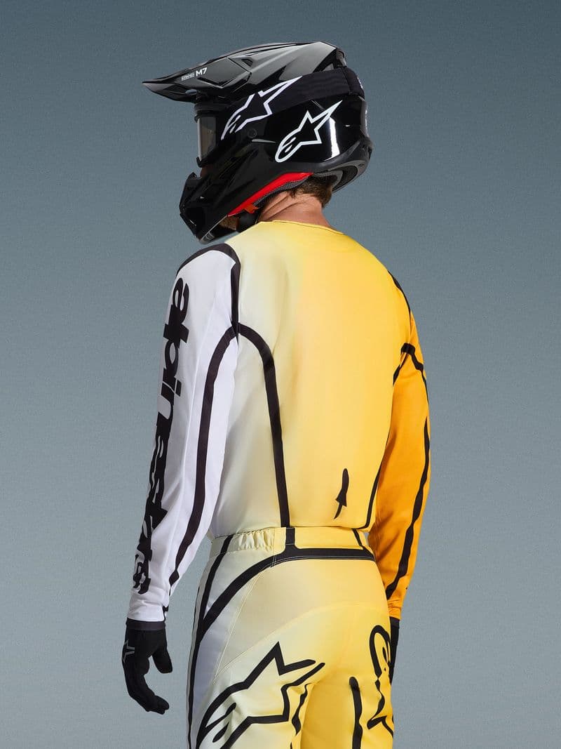 Alpinestars Fluid Apex crosstrøye Gul/Svart