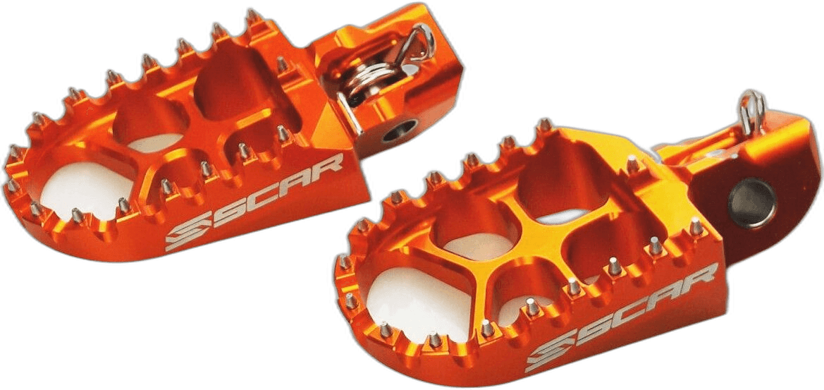 Scar Evolution Footpegs KTM/Husqvarna/GasGas 23-26, oransje
