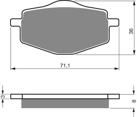 GOLDFREN Brake Pads 018 Ceramic Carbon S3