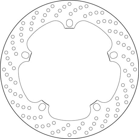 GOLDFREN brakedisc yd305 hd204 id181 t5