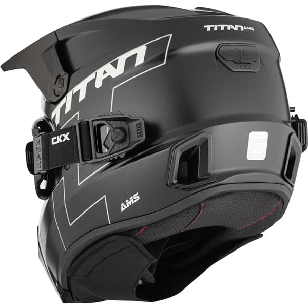 CKX Titan AMS hjelm matt svart