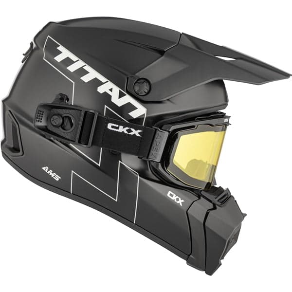 CKX Titan AMS hjelm matt svart