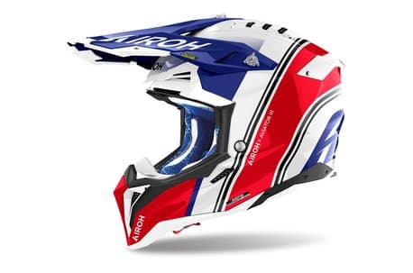 Airoh Aviator 3 Hima hjelm rød blank
