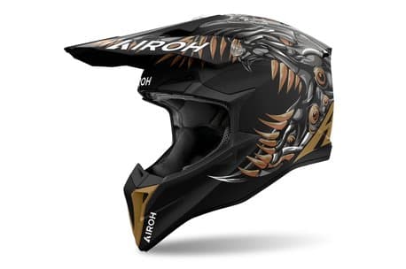 Airoh Wraaap Cyborg hjelm matt