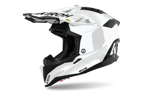 Airoh Aviator 3 EVO hjelm hvit blank