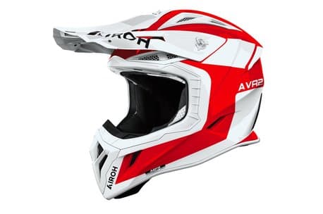 Airoh Aviator Ace 2 Iron hjelm rød blank