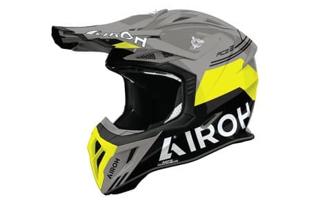 Airoh Aviator Ace 2 Fury hjelm gul blank