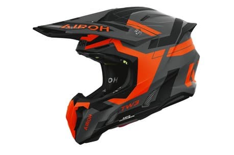 Airoh Twist 3 Dynasty hjelm oransje matt