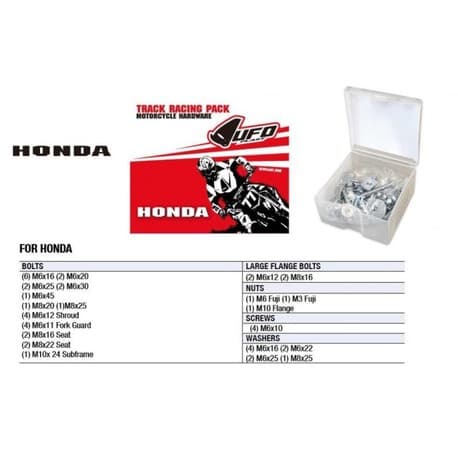 UFO Hardware Track Racing Pack Honda CR/CRF