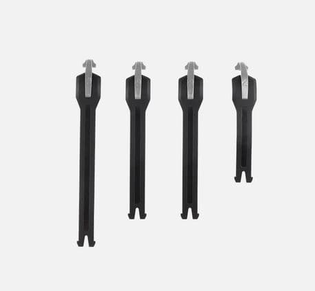 Leatt Strap kit 4,5/ 5.5 FlexLock 4-ocs Blk